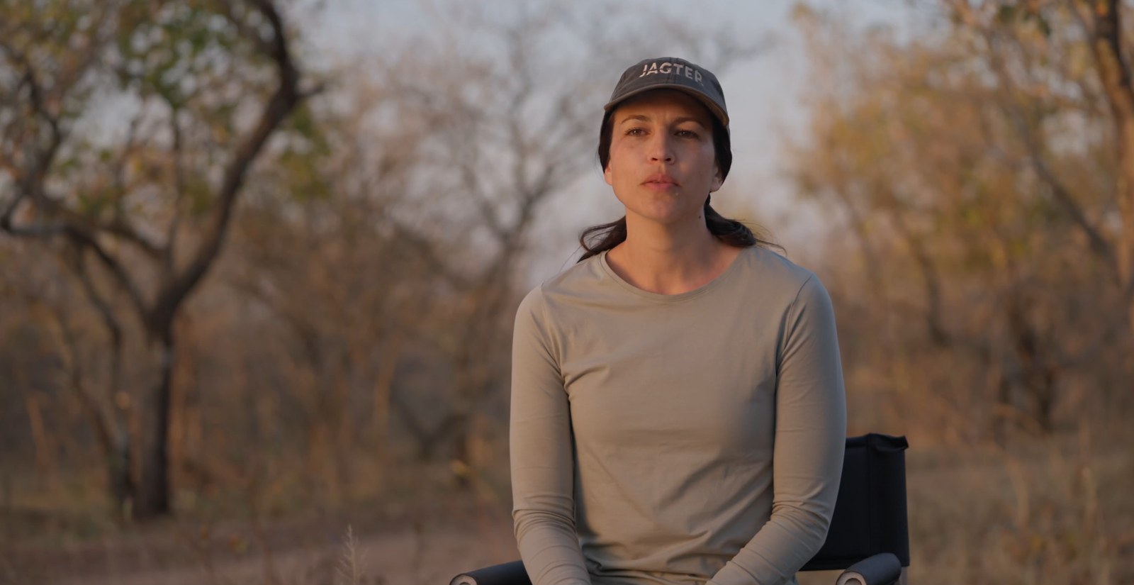 Colour graded frame — on-location interview